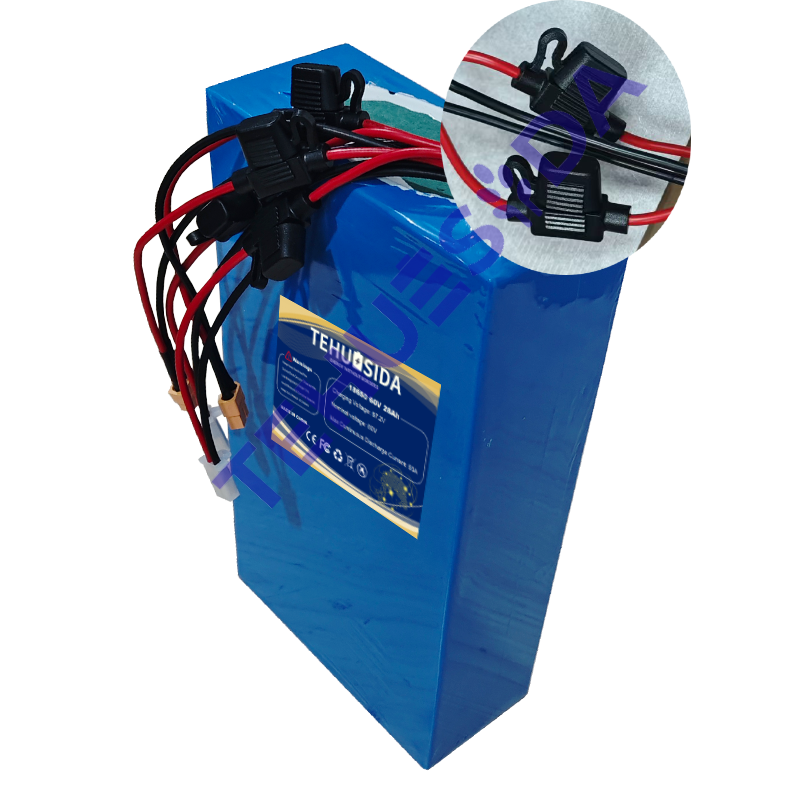 حزمة بطارية ليثيوم 60 فولت 28  - مراجعة 60V 30Ah Electric Scooter Battery وسعره