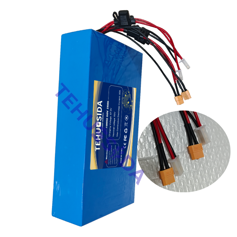 حزمة بطارية ليثيوم 60 فولت 28  - مراجعة 60V 30Ah Electric Scooter Battery وسعره