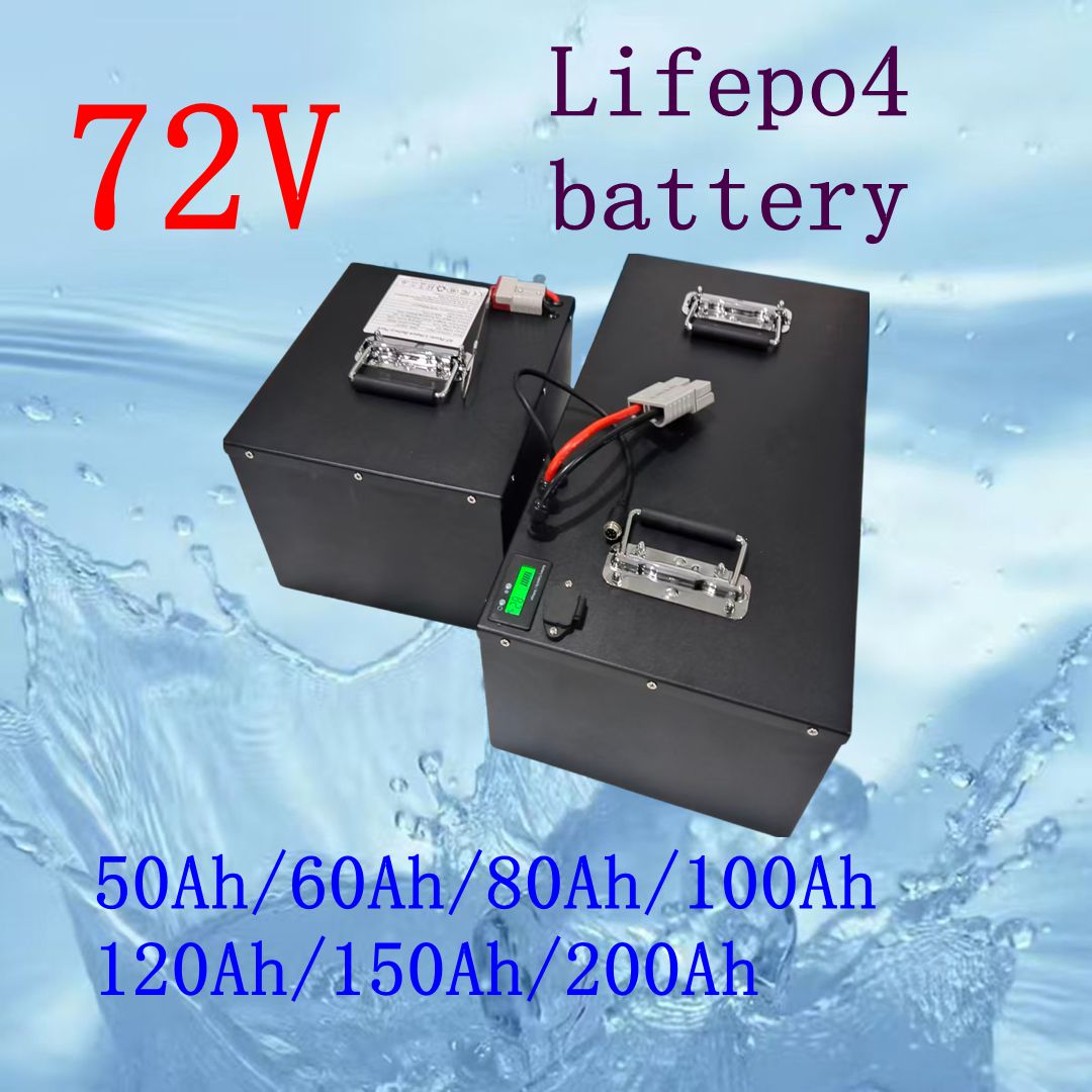 بطارية ليثيوم فوسفات الحديد (L - مراجعة 72V 60Ah Lifepo4 Battery Pack وسعره