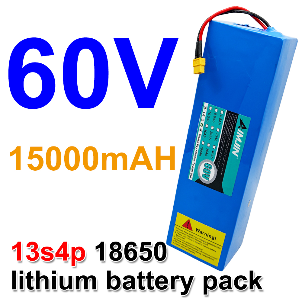 بطارية 60 فولت 15000 مللي أمبي - مراجعة 60V 30Ah Electric Scooter Battery وسعره