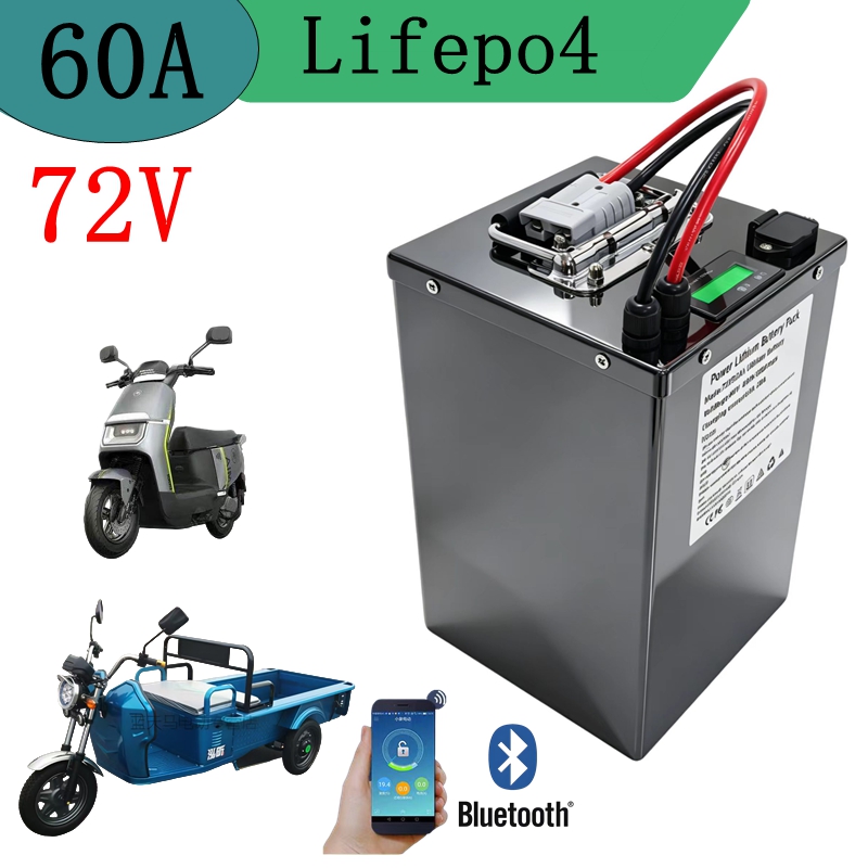 بطارية ليثيوم قابلة لإعادة الش - مراجعة 72V 60Ah Lifepo4 Battery Pack وسعره