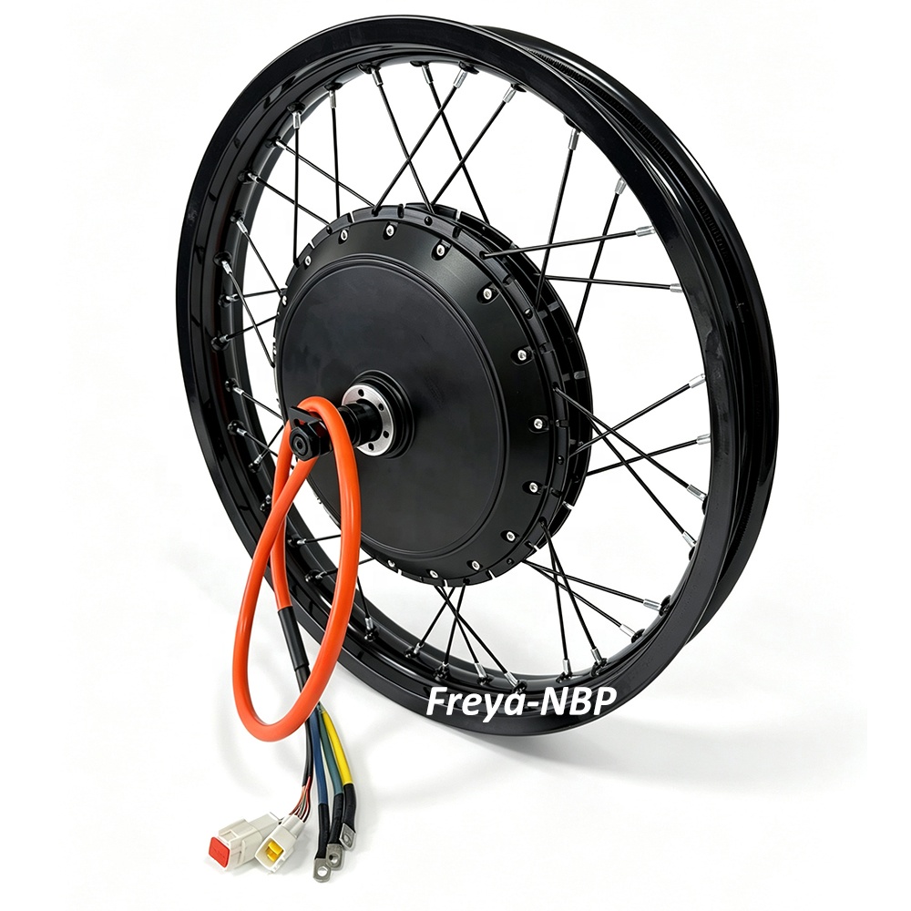 عجلة بمحرك محور 17/18/19/21 بو - مراجعة Qs273 Hub Motor 8000W 72V وسعره