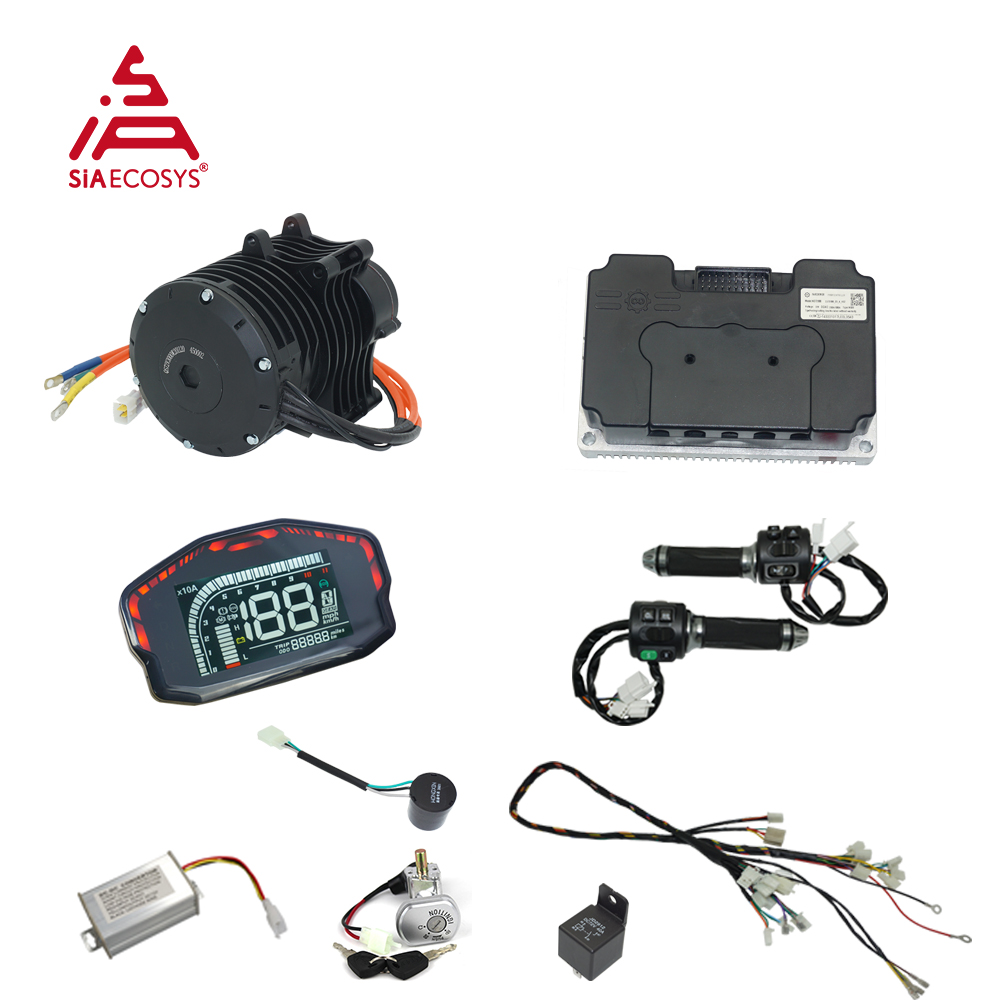 محرك QS MOTOR 138 بقوة 3000 وا - مراجعة Mid Drive Motor Kit 72V 3000W وسعره